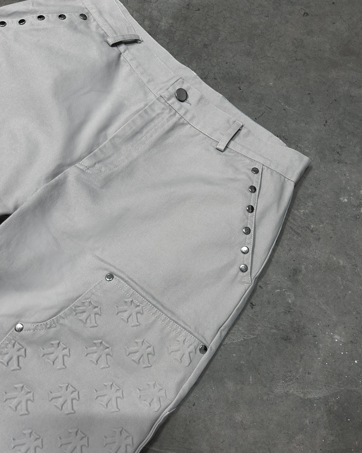 ICON STONE GREY JEANS