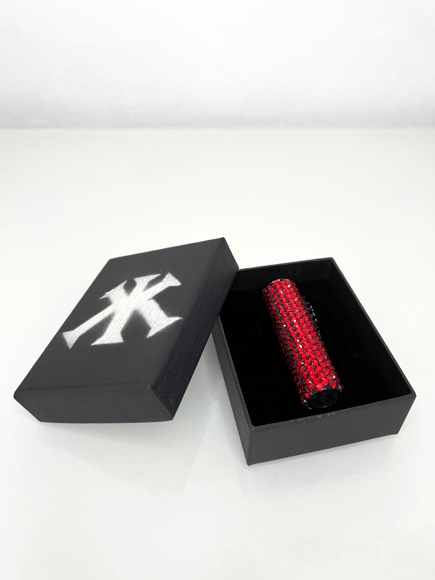 BEDAZZLED MINI RED LIGHTER