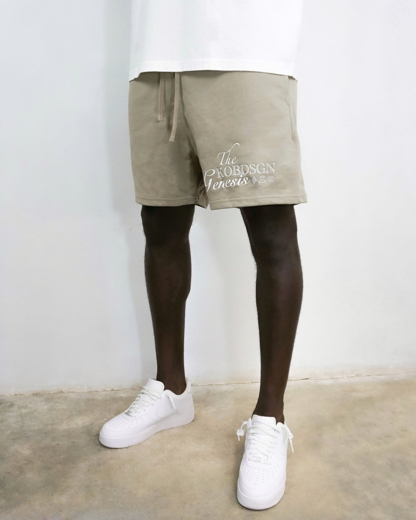 CAMEL GREY SHORTS