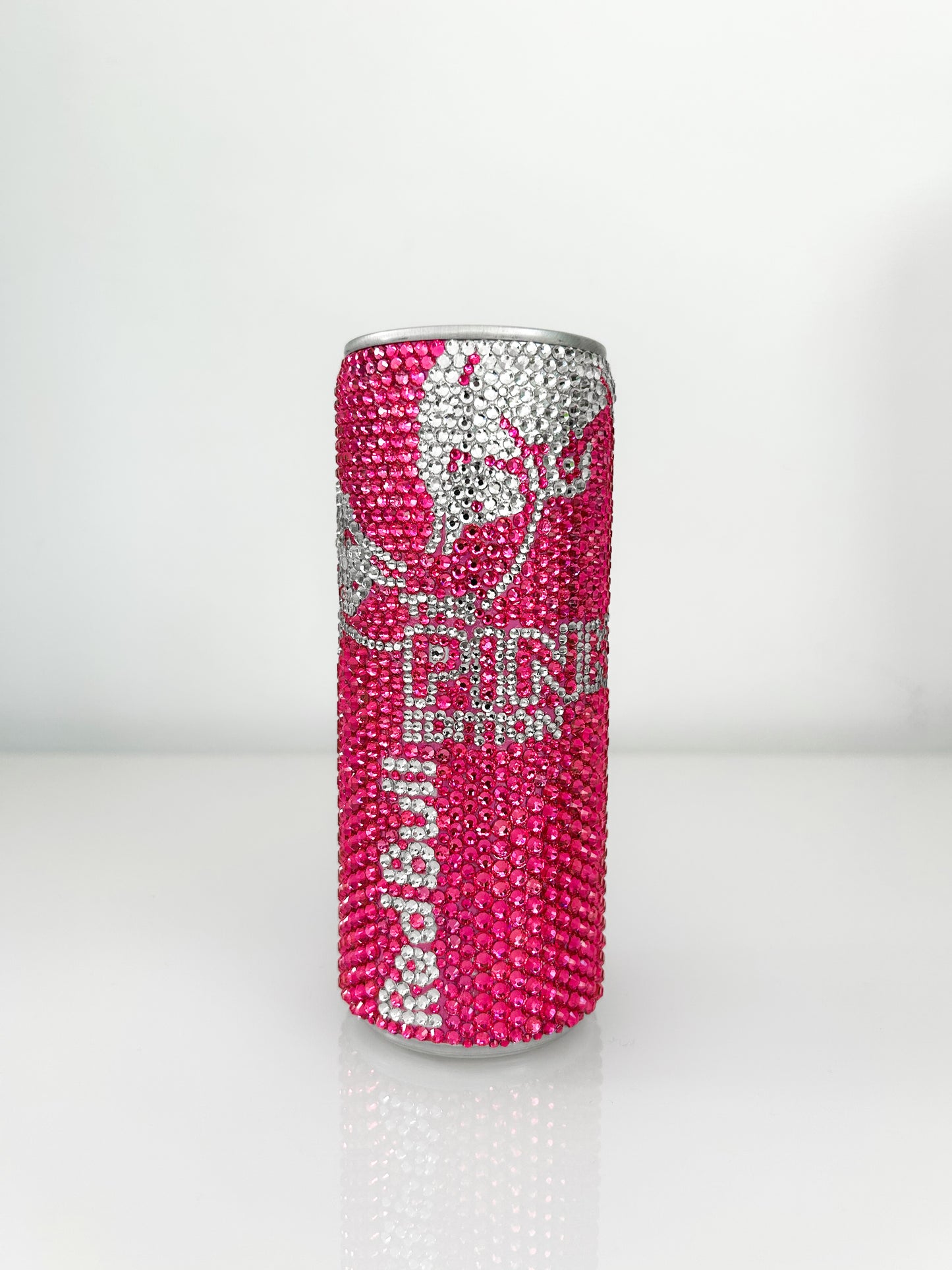 BEDAZZLED PINK RED BULL