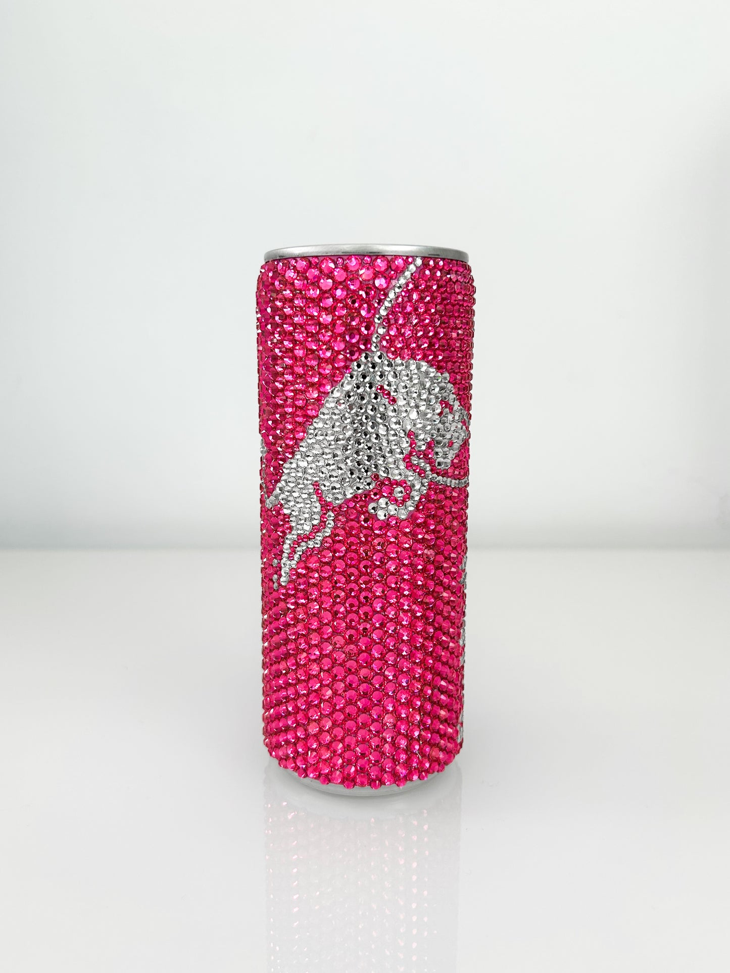 BEDAZZLED PINK RED BULL