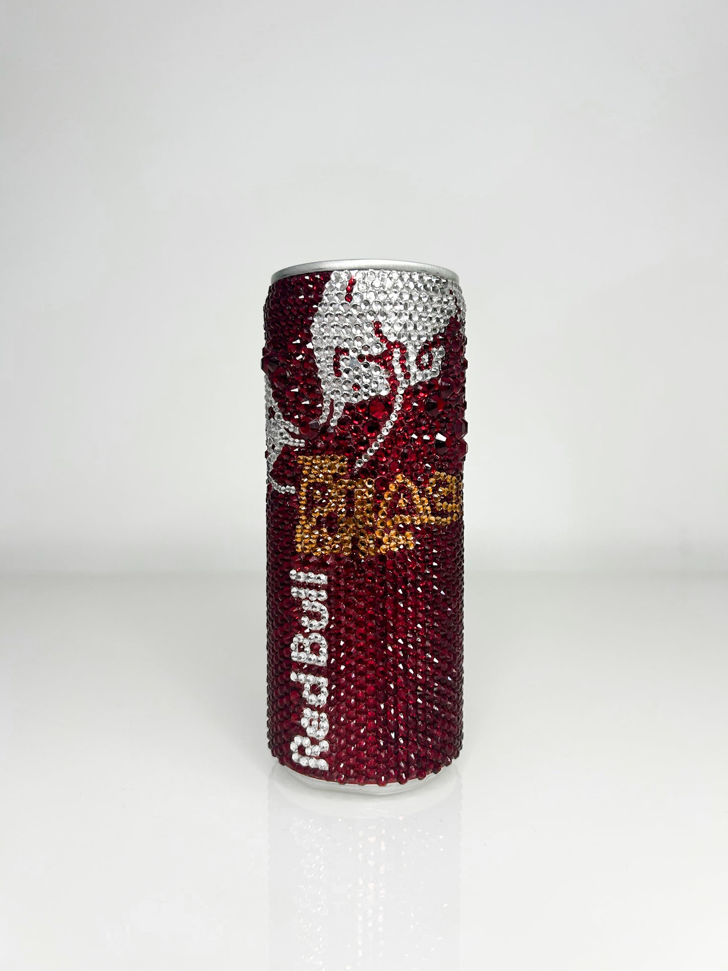 BEDAZZLED PEACH RED BULL