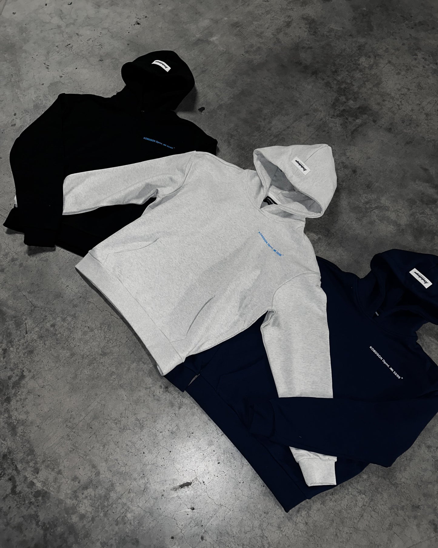 NAVY HOODIE