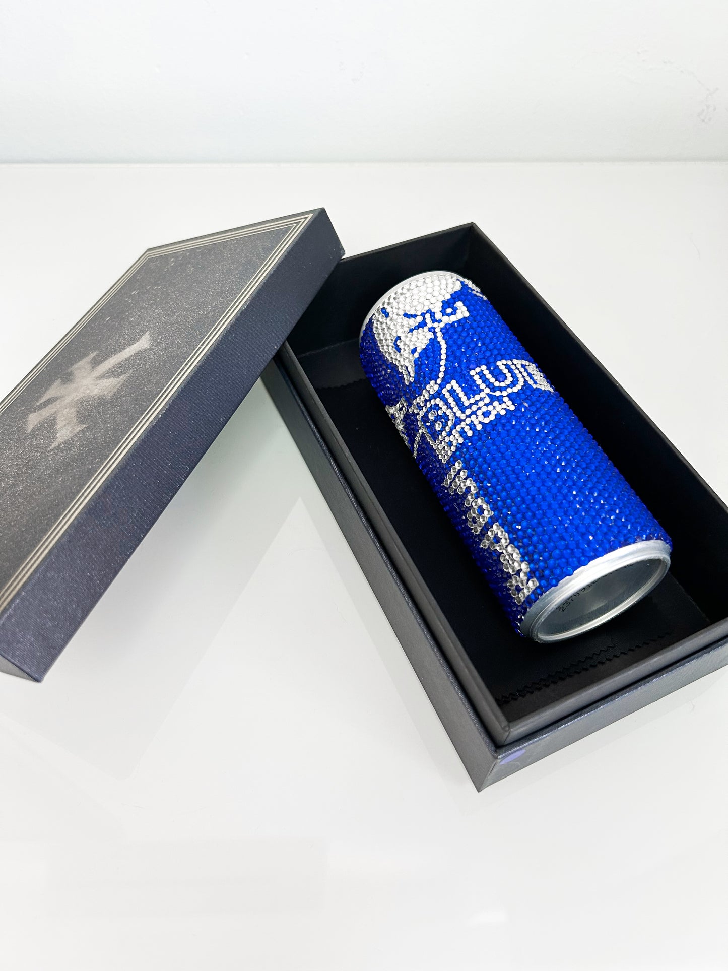 BEDAZZLED BLUE RED BULL
