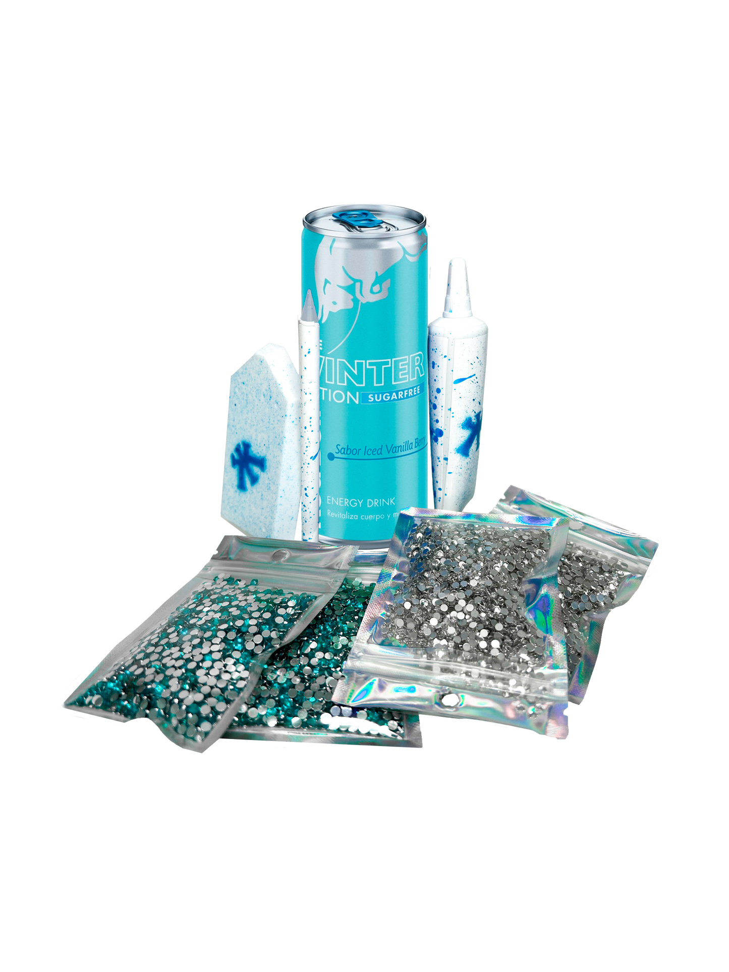 WINTER RED BULL BEDAZZLE KIT