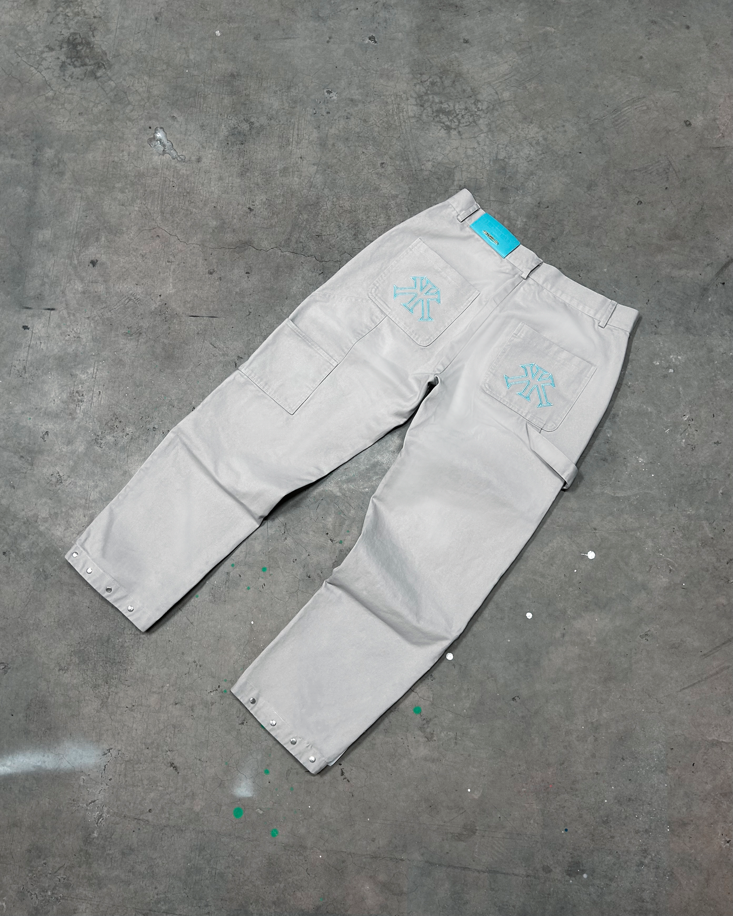 ICON STONE GREY JEANS