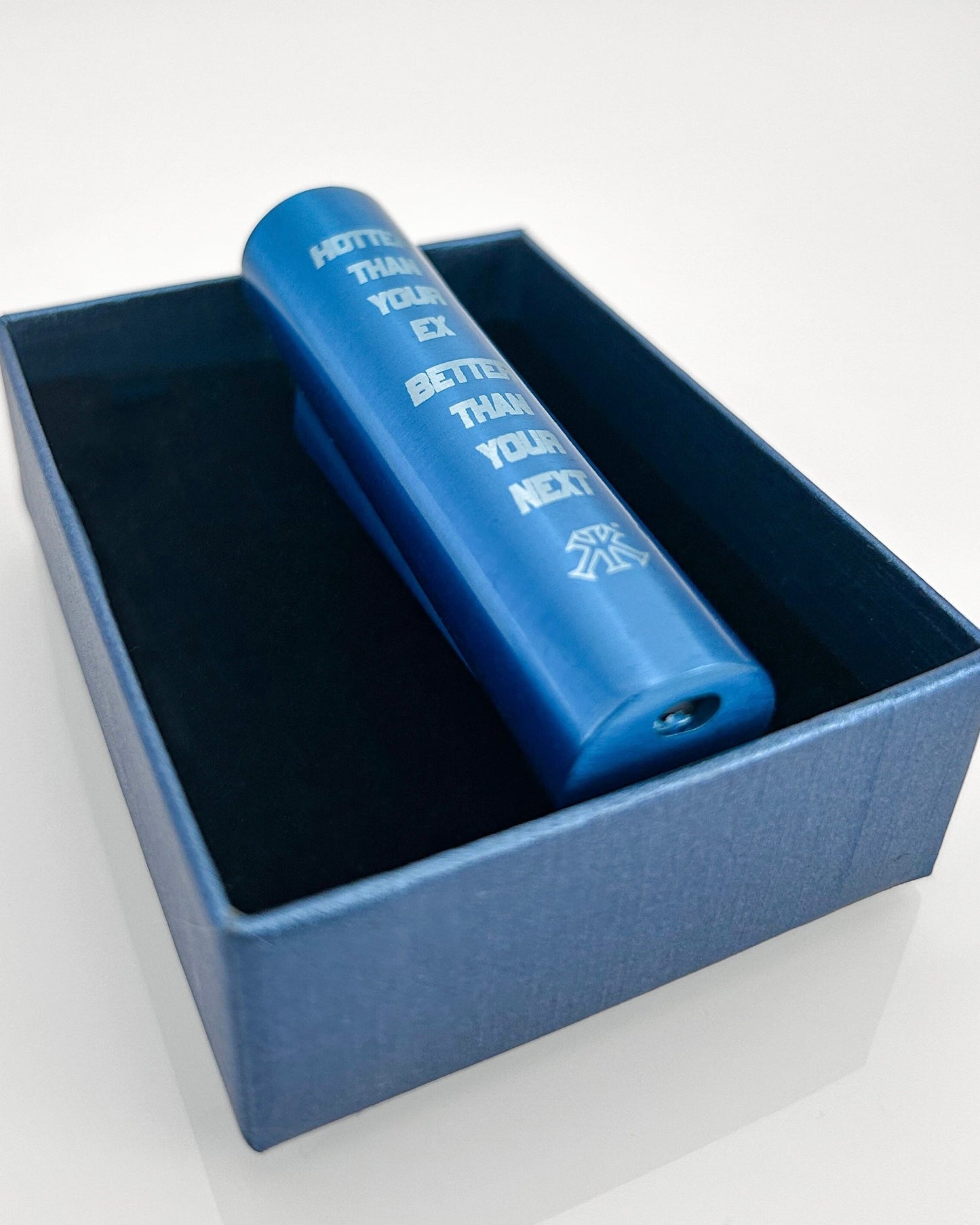 NEON BLUE LIGHTER CASE