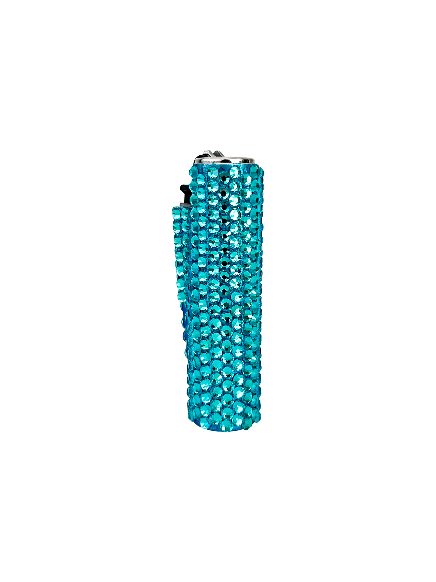 BEDAZZLED LIGHT BLUE CLIPPER CASE