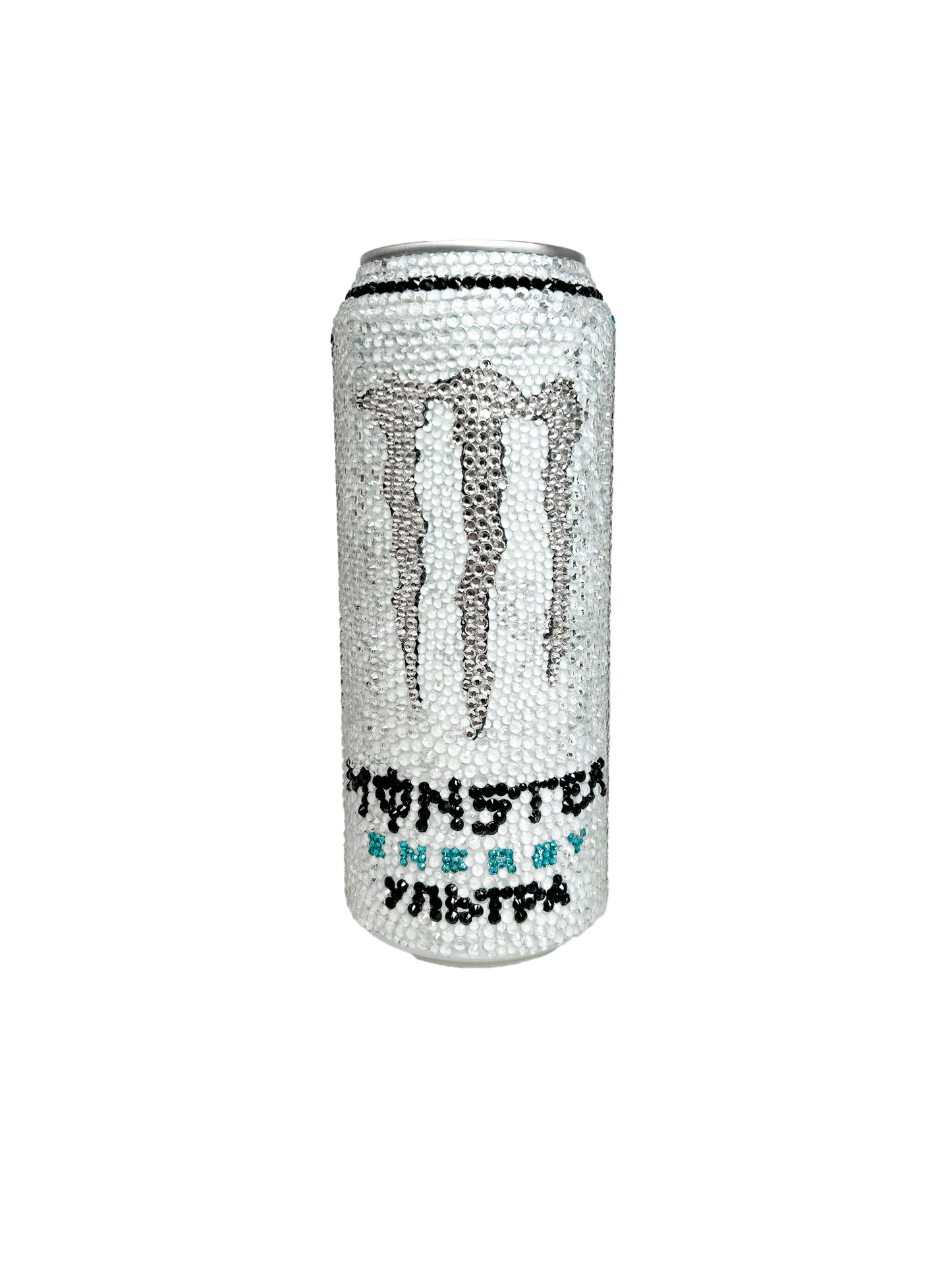 BEDAZZLED WHITE MONSTER