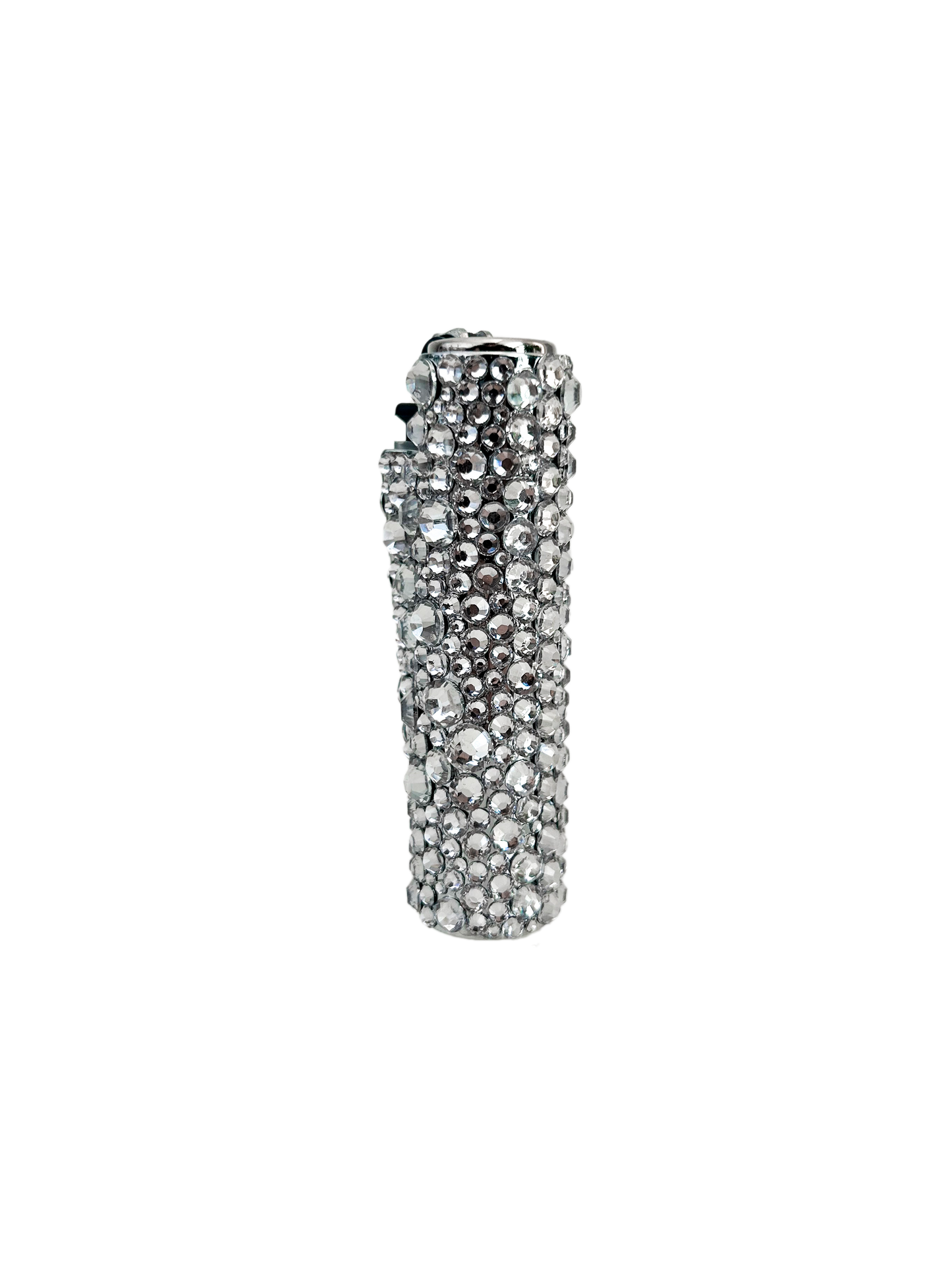BEDAZZLED SILVER CLIPPER CASE