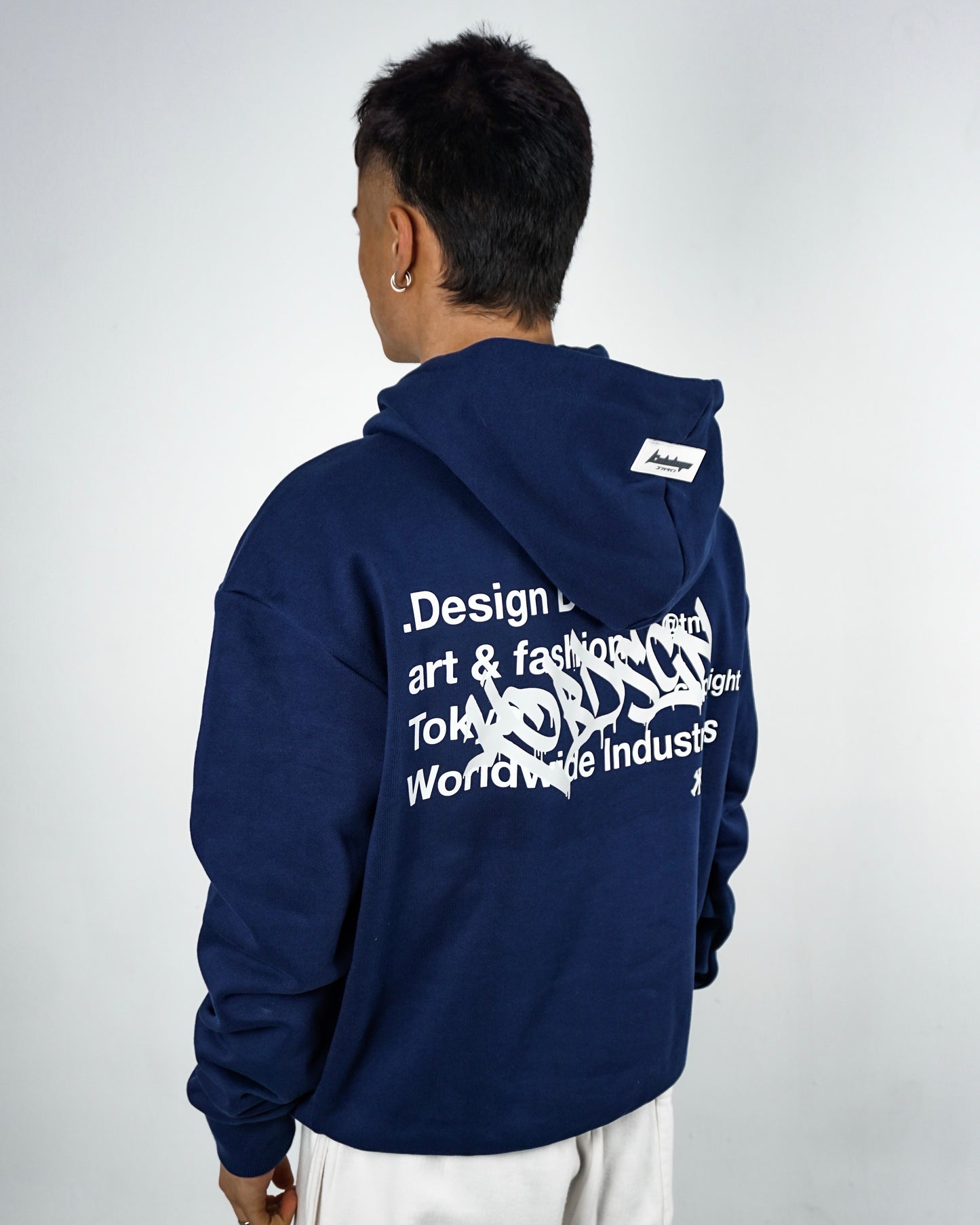 NAVY HOODIE