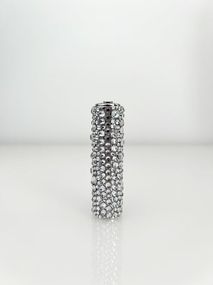 BEDAZZLED SILVER CLIPPER CASE