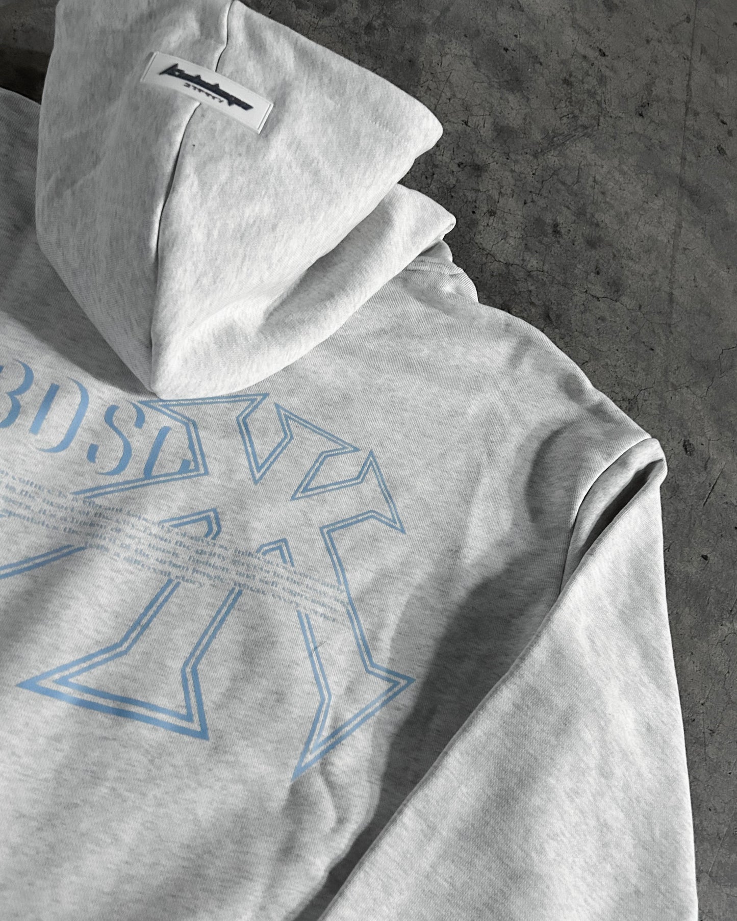 LIGHT GREY HOODIE