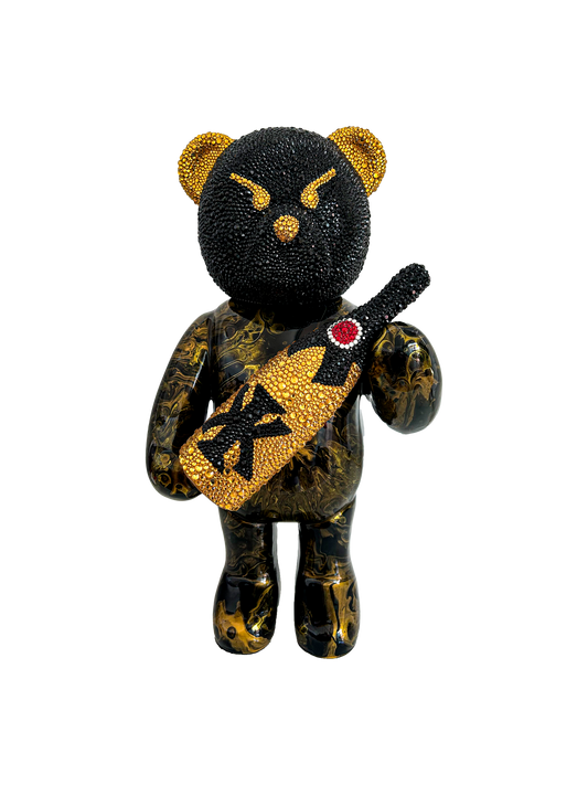 CRYSTAL CHAMPAGNE BEAR