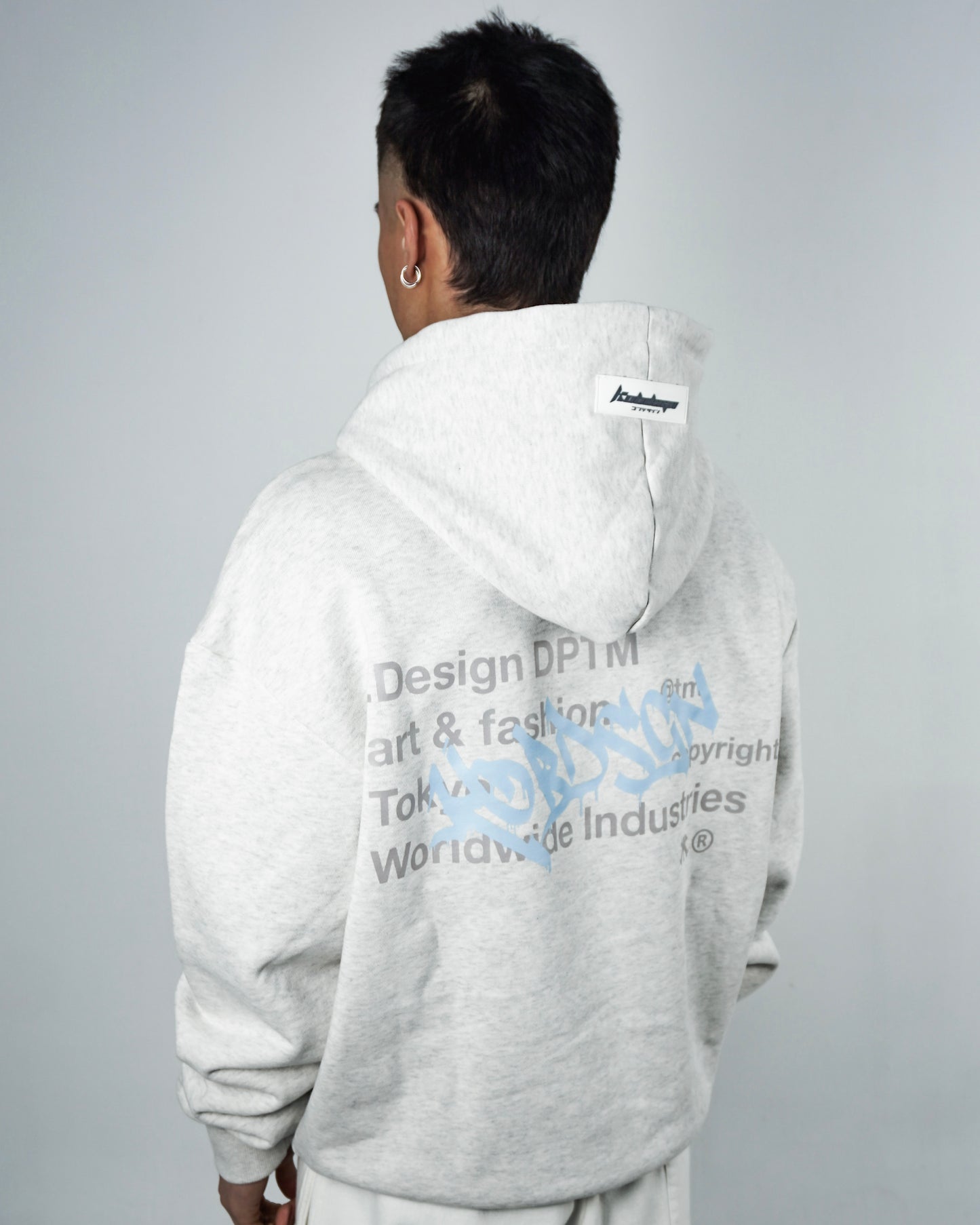 LIGHT GREY HOODIE