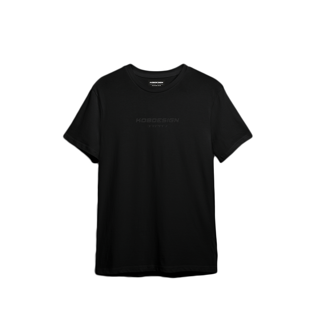 CARBON BLACK REGULAR TEE