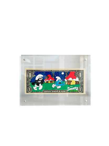 "BLACK SMURFS" DOLLAR BILL