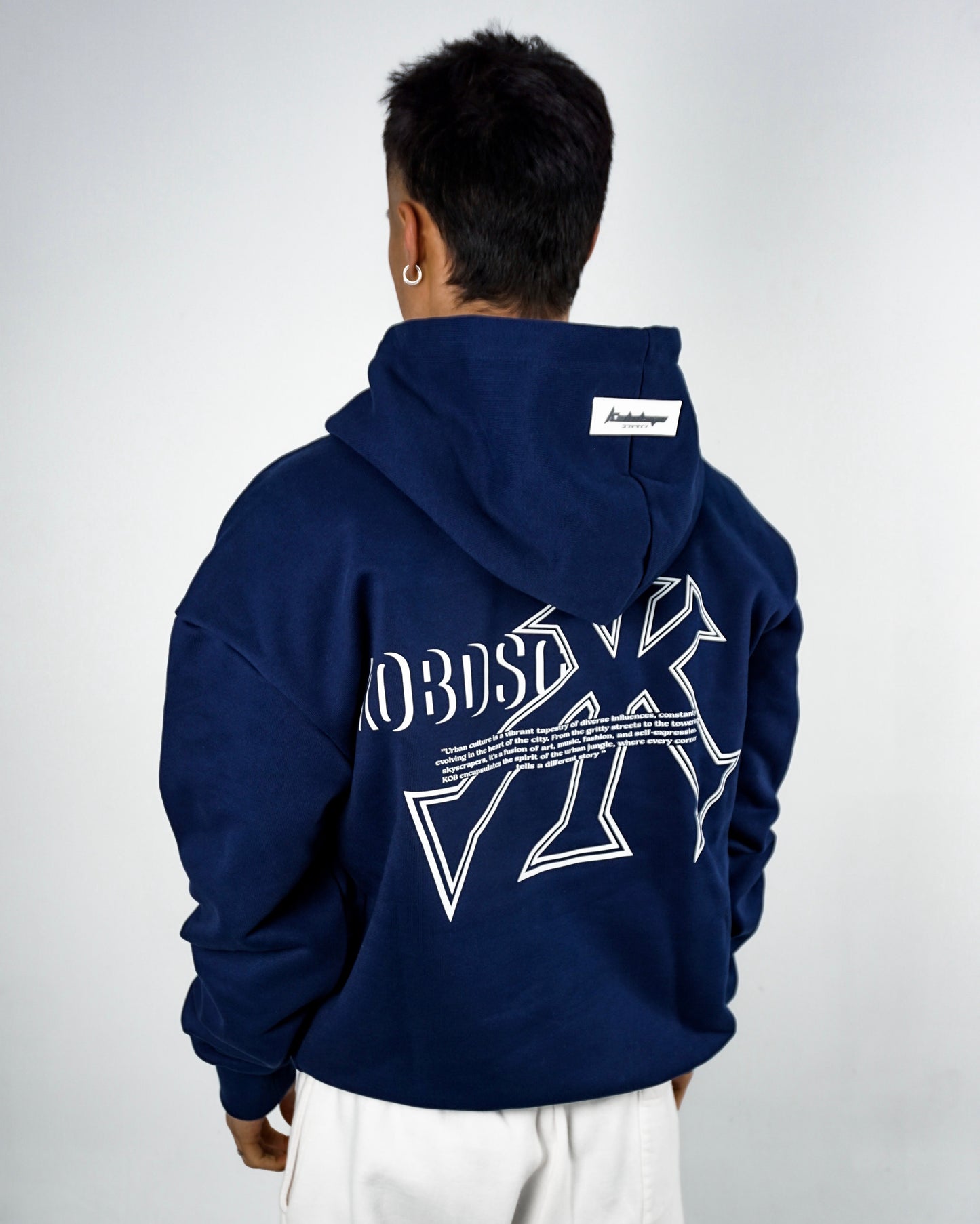 NAVY HOODIE