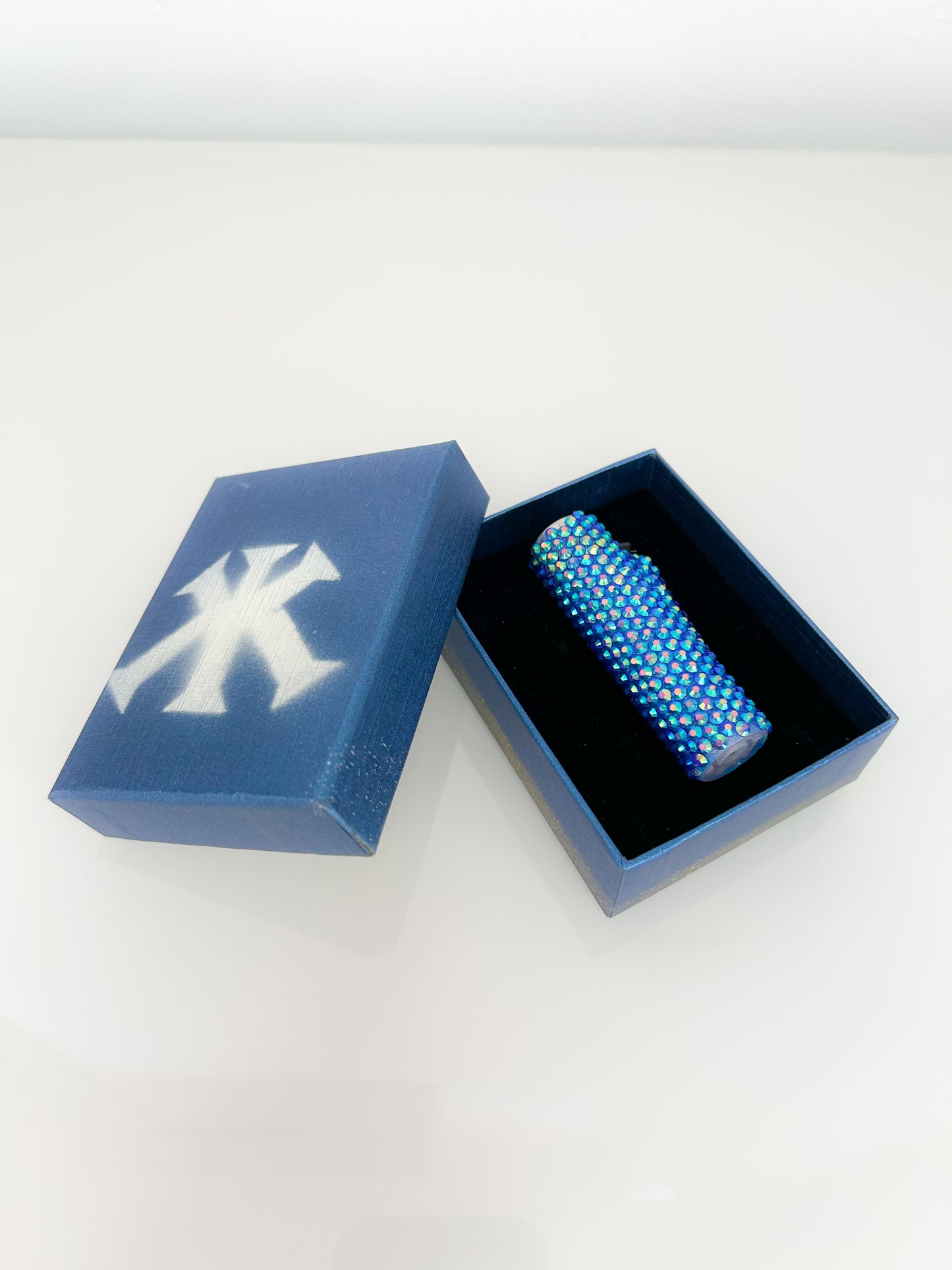 BEDAZZLED  BLUE LIGHTER