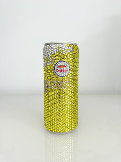 BEDAZZLED YELLOW RED BULL