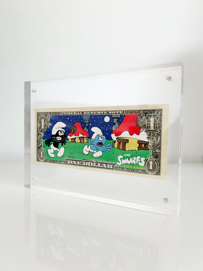 "BLACK SMURFS" DOLLAR BILL