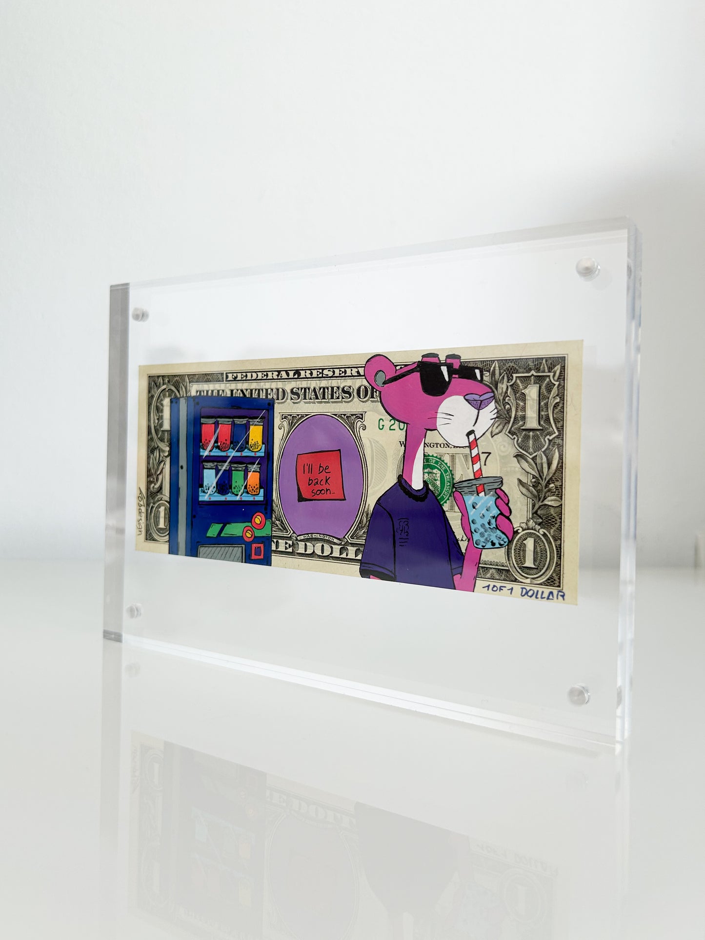 "PINK PANTHER" DOLLAR BILL