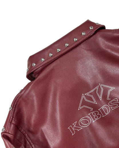 BURGUNDY IRONBITE JACKET