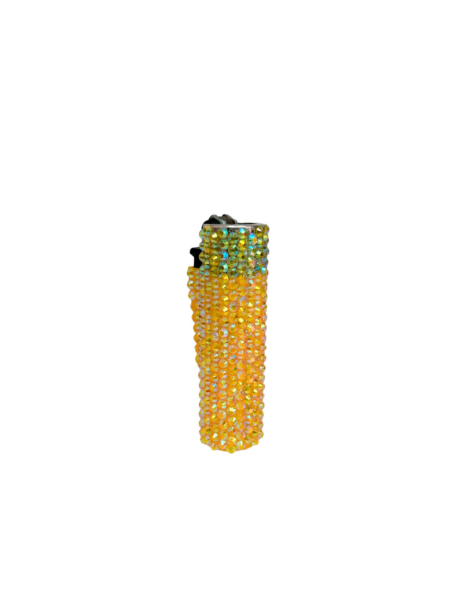 BEDAZZLED MINI YELLOW LIGHTER