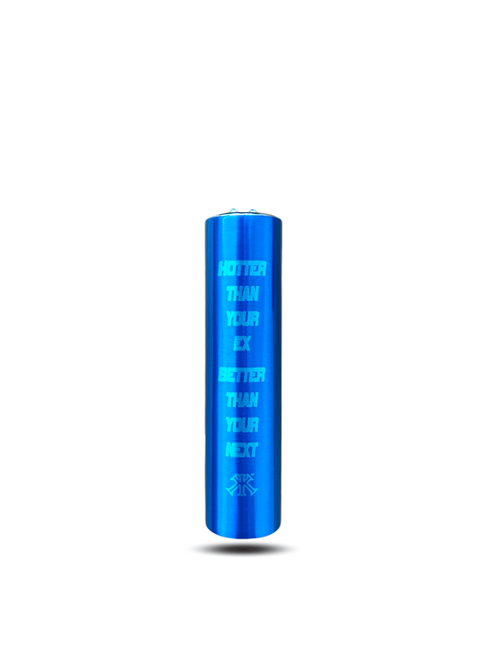 NEON BLUE LIGHTER CASE