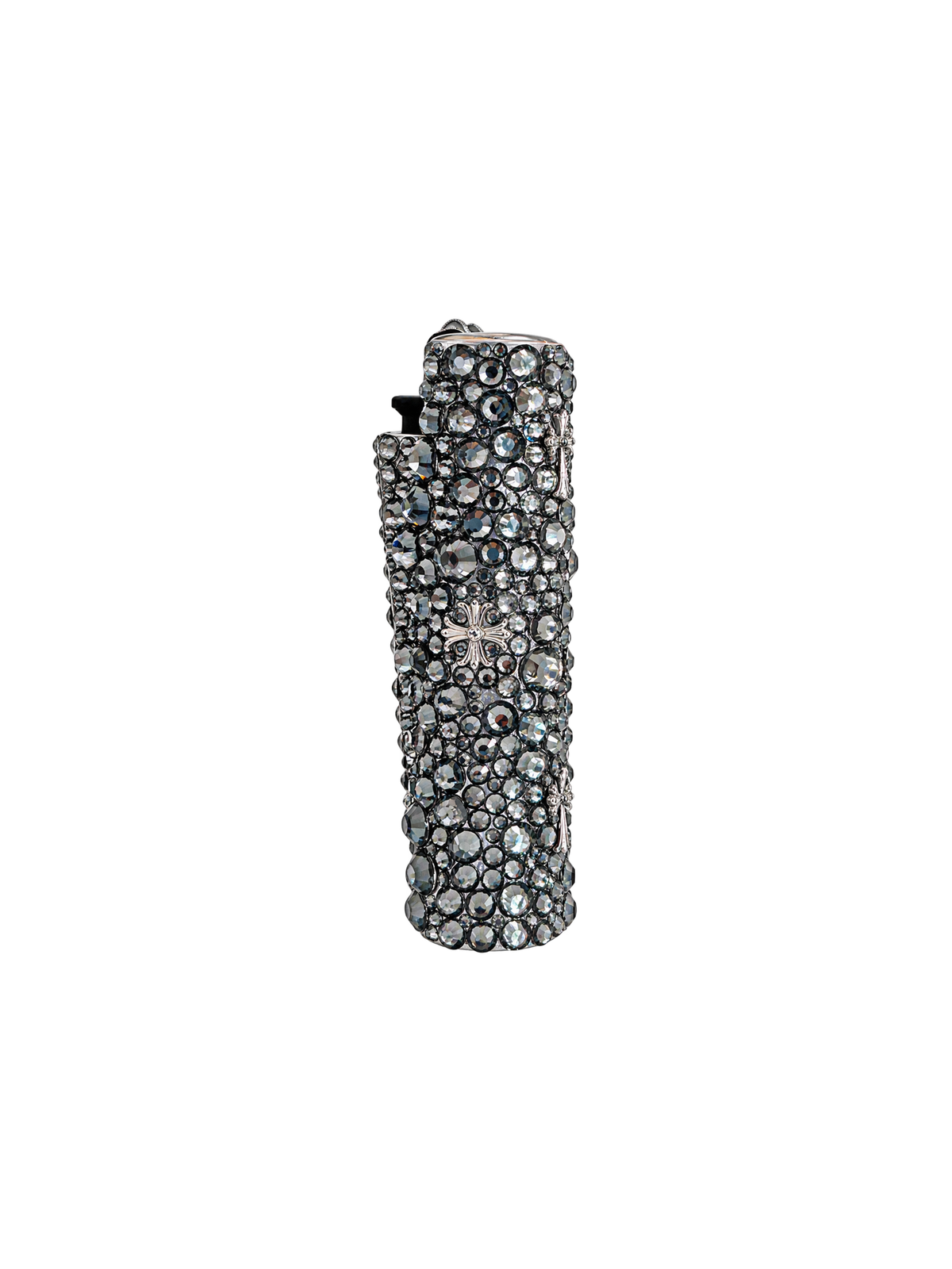 BEDAZZLED CHROME CLIPPER CASE