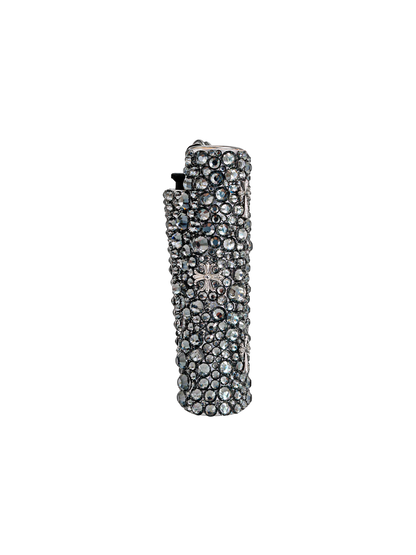 BEDAZZLED CHROME CLIPPER CASE
