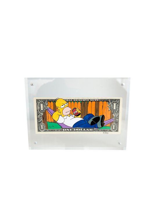 "CHILL HOMER" DOLLAR BILL