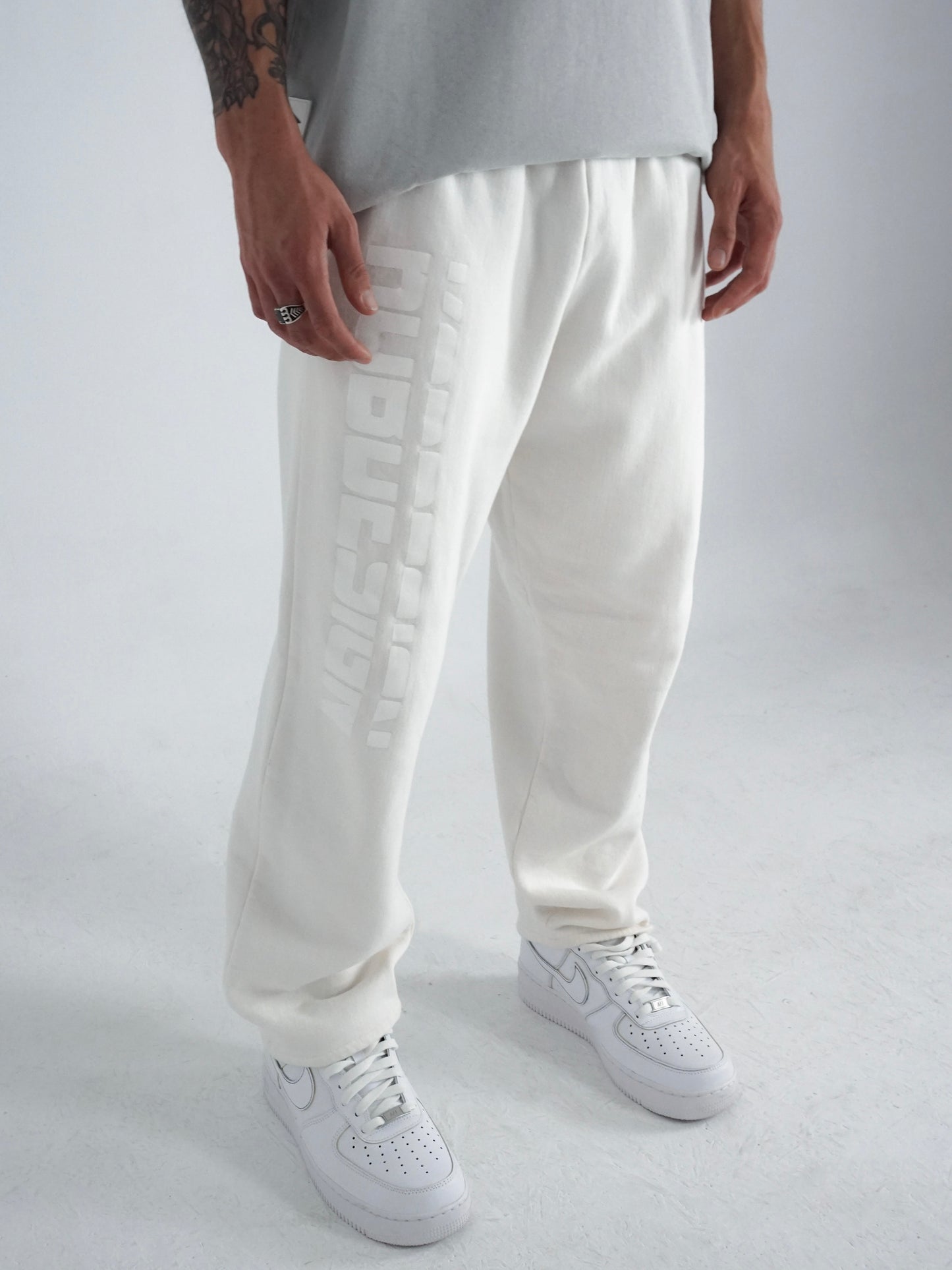 BONE WHITE LONG PANTS