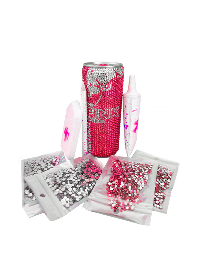 PINK RED BULL BEDAZZLE KIT