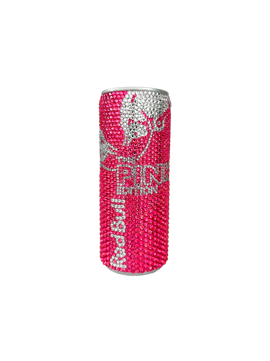 BEDAZZLED PINK RED BULL