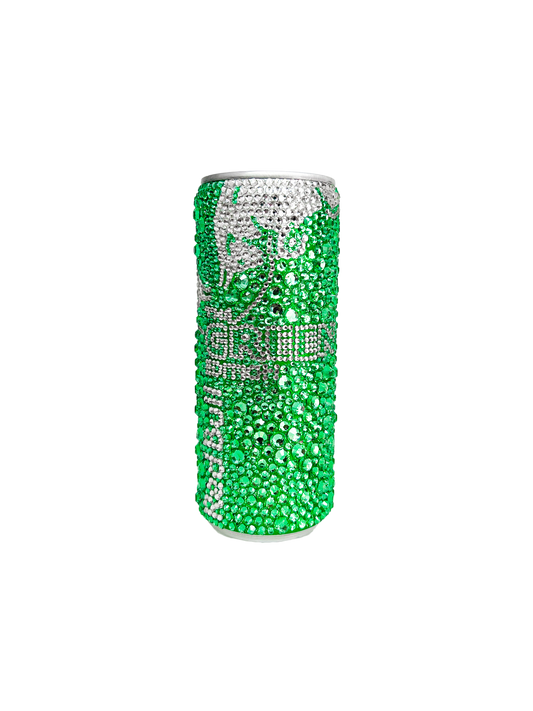 BEDAZZLED GREEN RED BULL