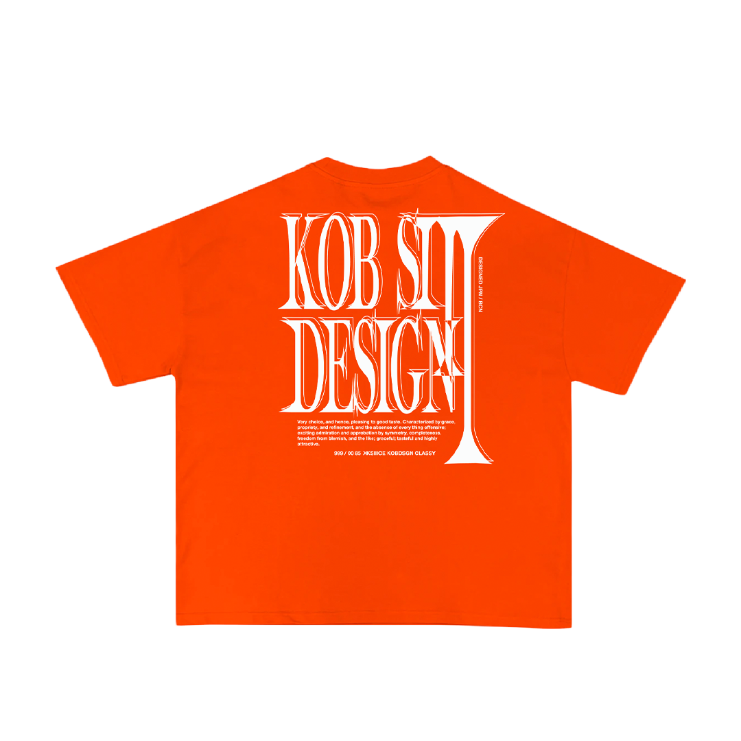 AEROSPACE ORANGE TEE