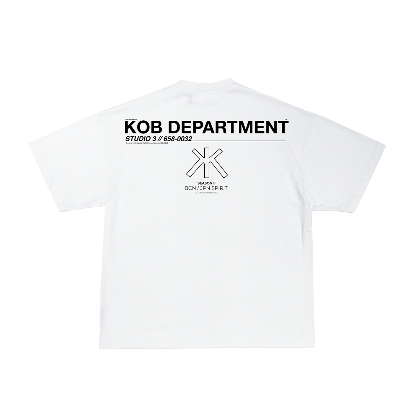 WHITE DPMT TEE