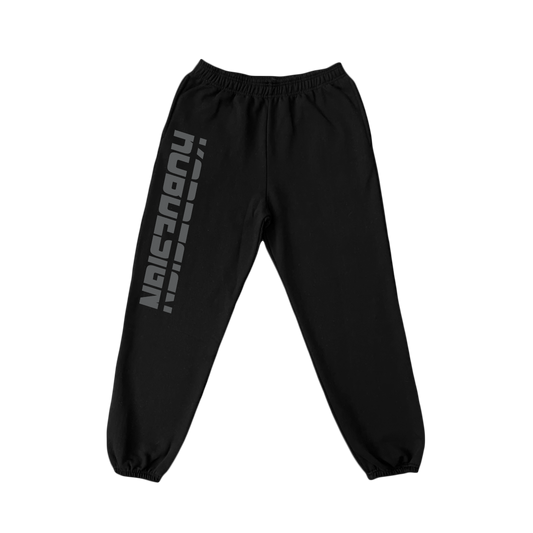 JET BLACK LONG PANTS