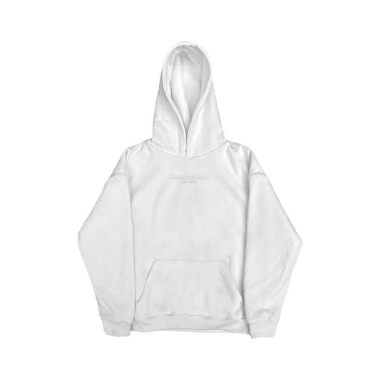 BONE WHITE HOODIE