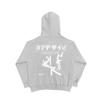 LIGHT GREY HOODIE