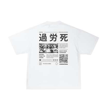 WHITE KAROSHI TEE