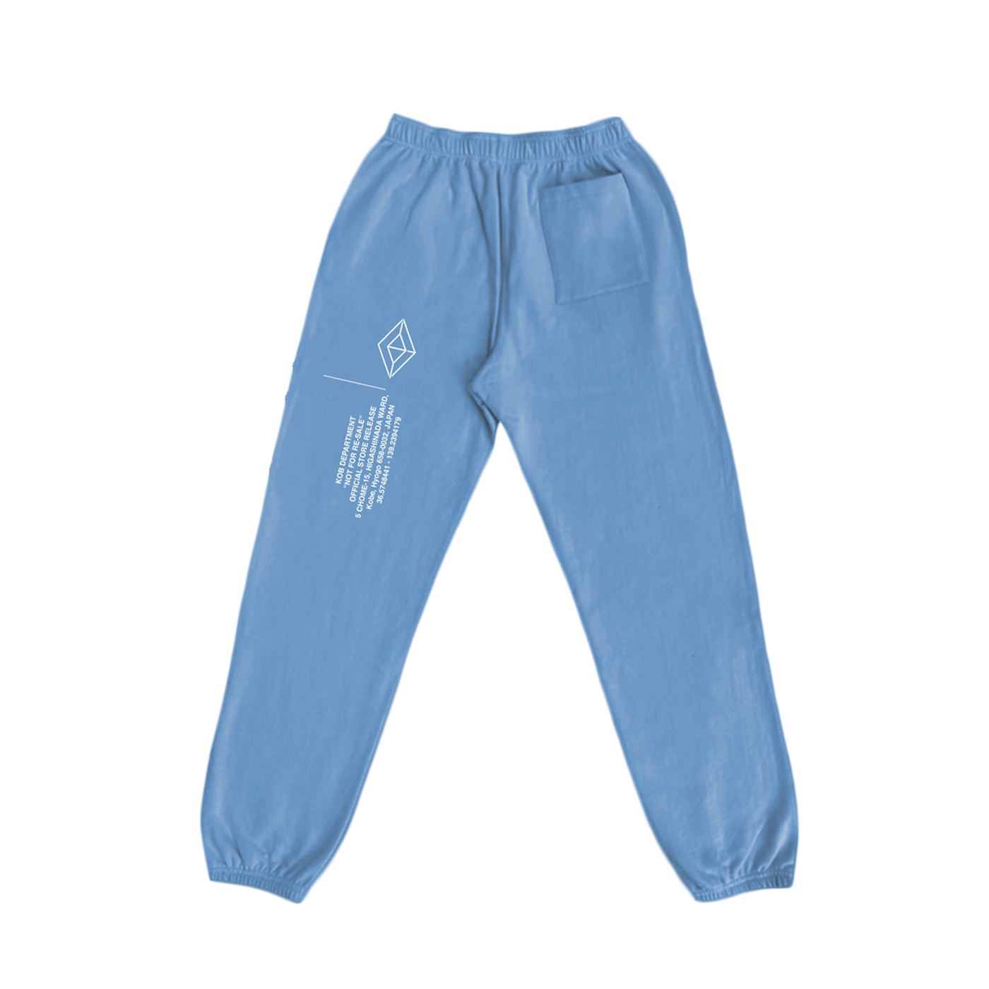 ICE BLUE LONG PANTS