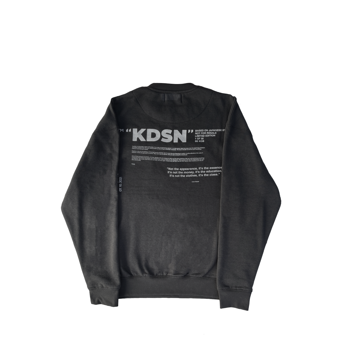 LIGHT GRAPHITE CREWNECK