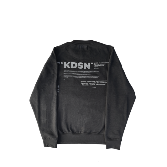 LIGHT GRAPHITE CREWNECK