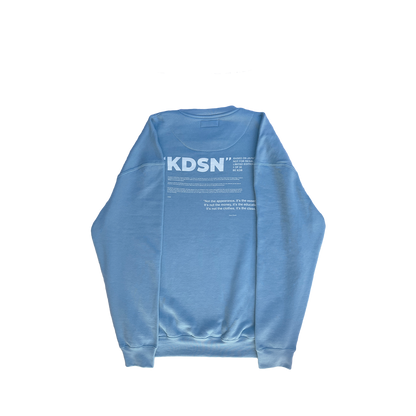 ICE BLUE CREWNECK